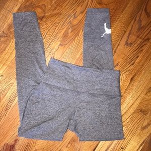 grey PINK Leggings, Small